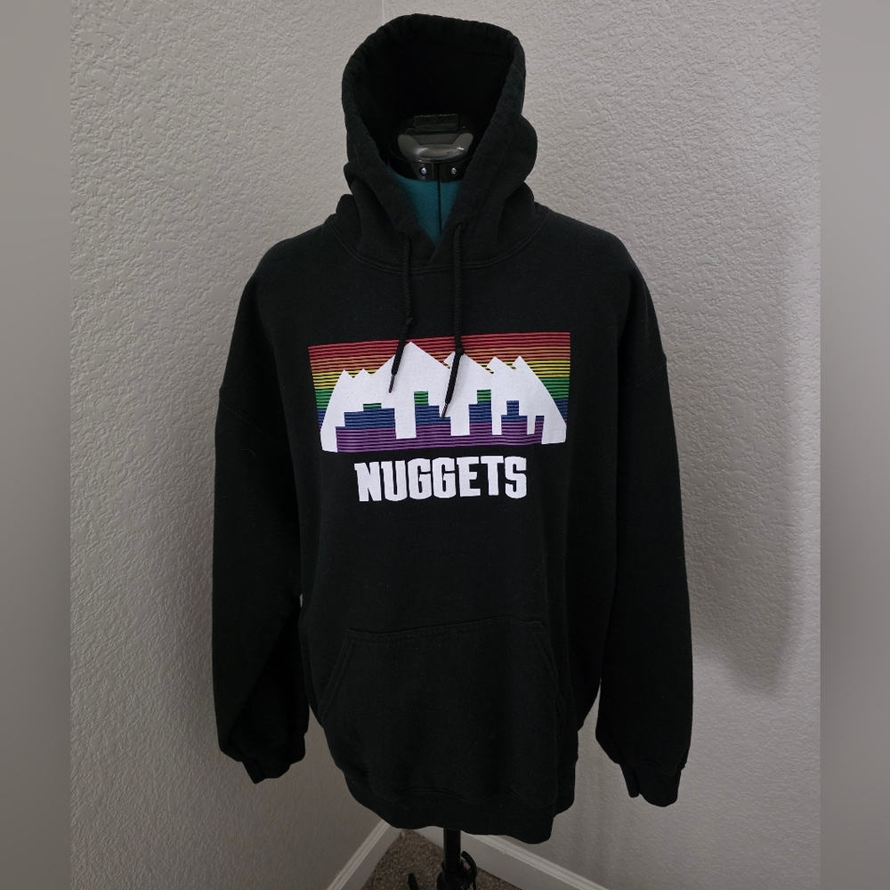 Denver Nuggets Item of the Game Skyline Hoodie Black Men's Large